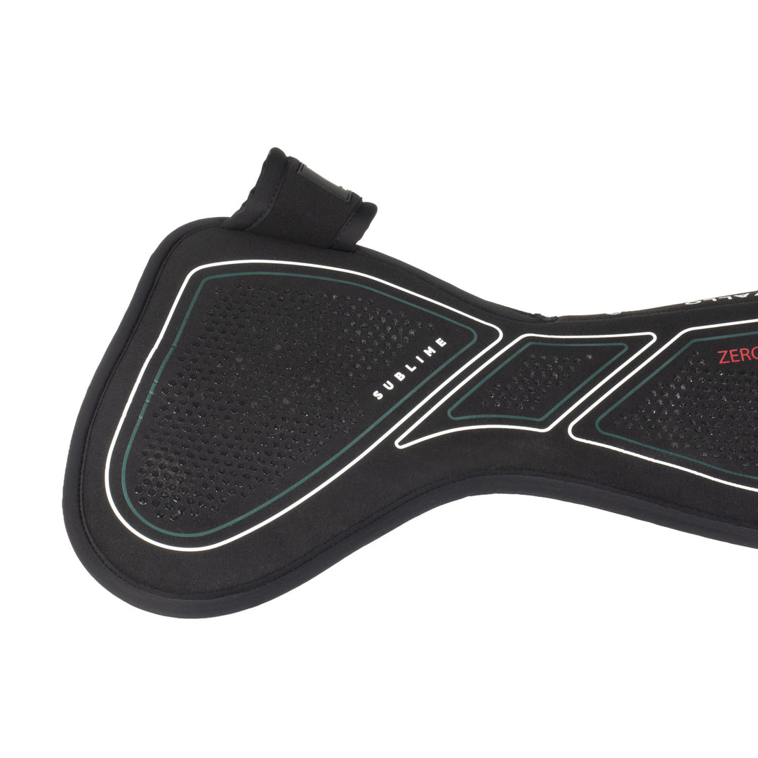 Acavallo Sublime Zero Impact Pad Withers Free Half Pad - Black