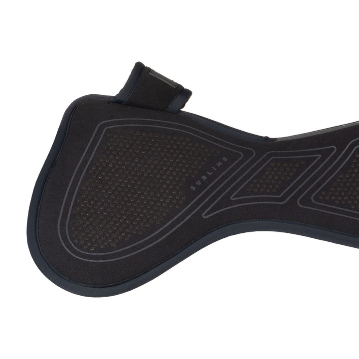 Acavallo Sublime Zero Impact Pad Withers Free Half Pad - Total Black