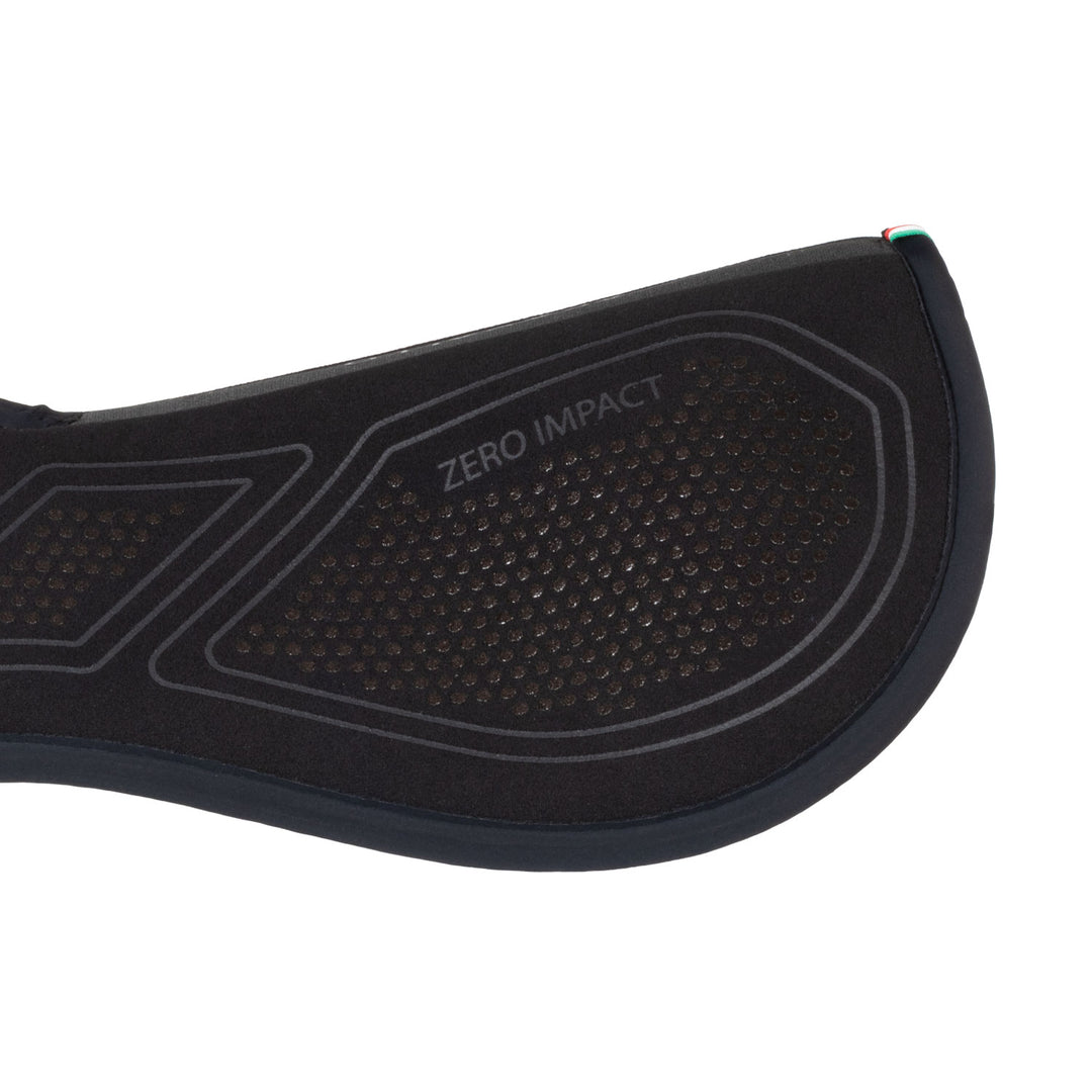 Acavallo Sublime Zero Impact Pad Withers Free Half Pad - Total Black