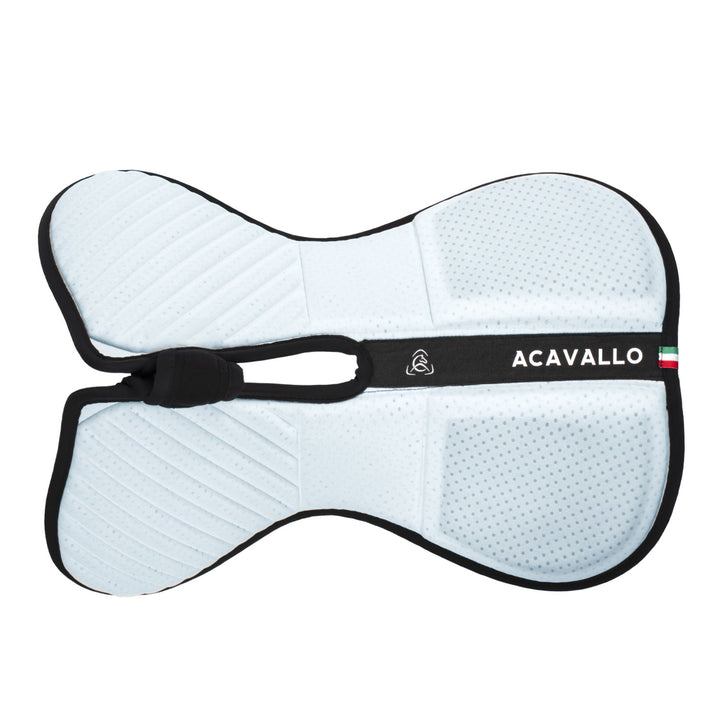 Acavallo Sublime Zero Impact Pad Withers Free Half Pad - Black