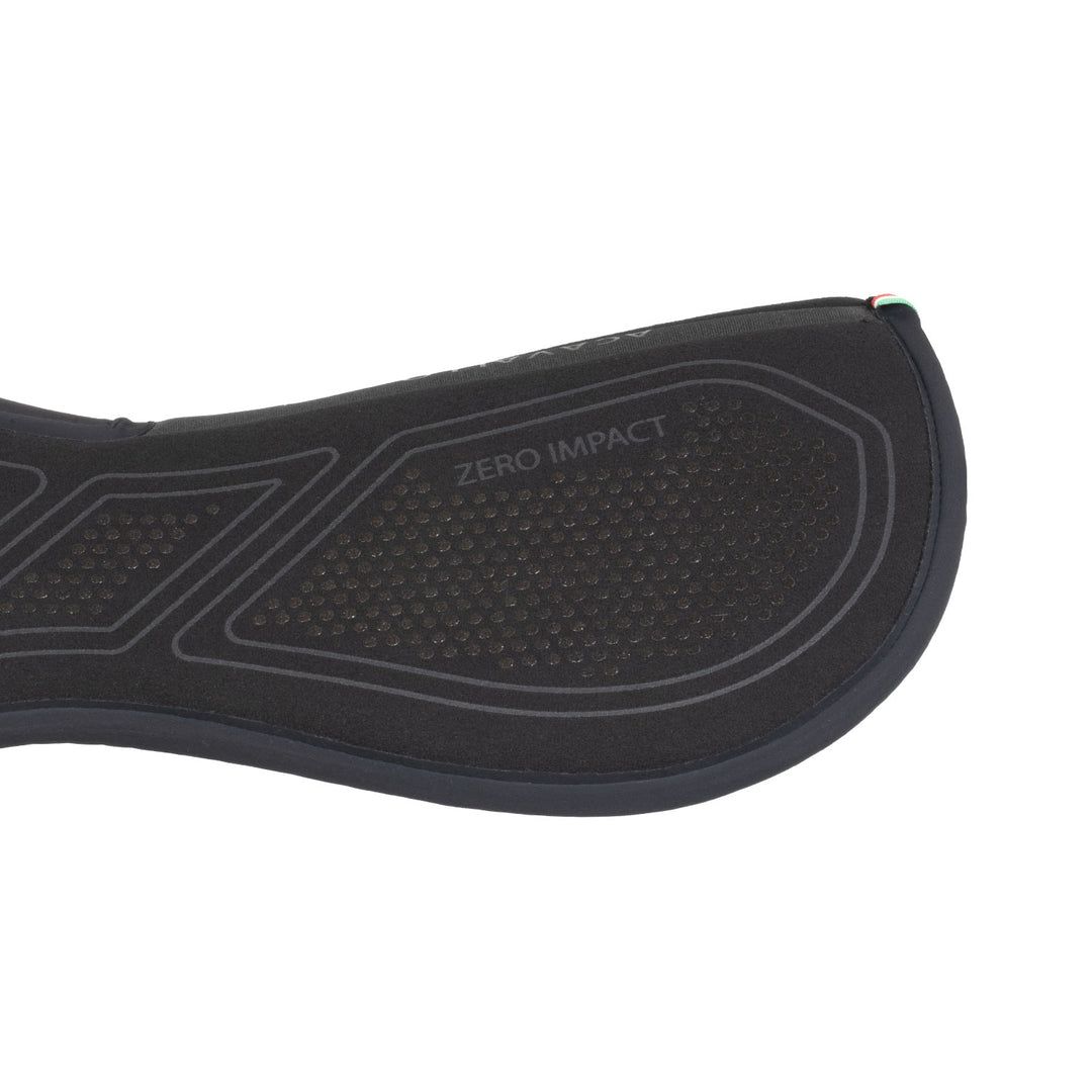 Acavallo Sublime Zero Impact Pad Withers Free Half Pad - Total Black