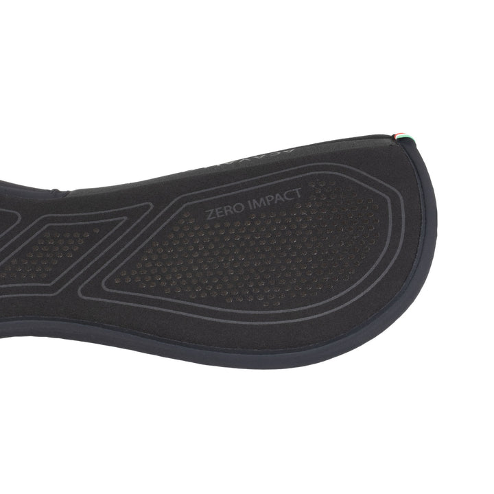 Acavallo Sublime Zero Impact Pad Withers Free Half Pad - Total Black