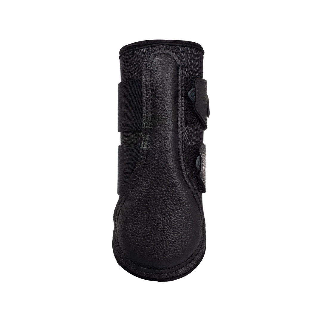 Acavallo Front Brushing Boots Perforated Neoprene - Black