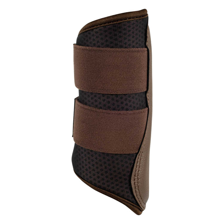 Acavallo Front Brushing Boots Perforated Neoprene - Dark Brown
