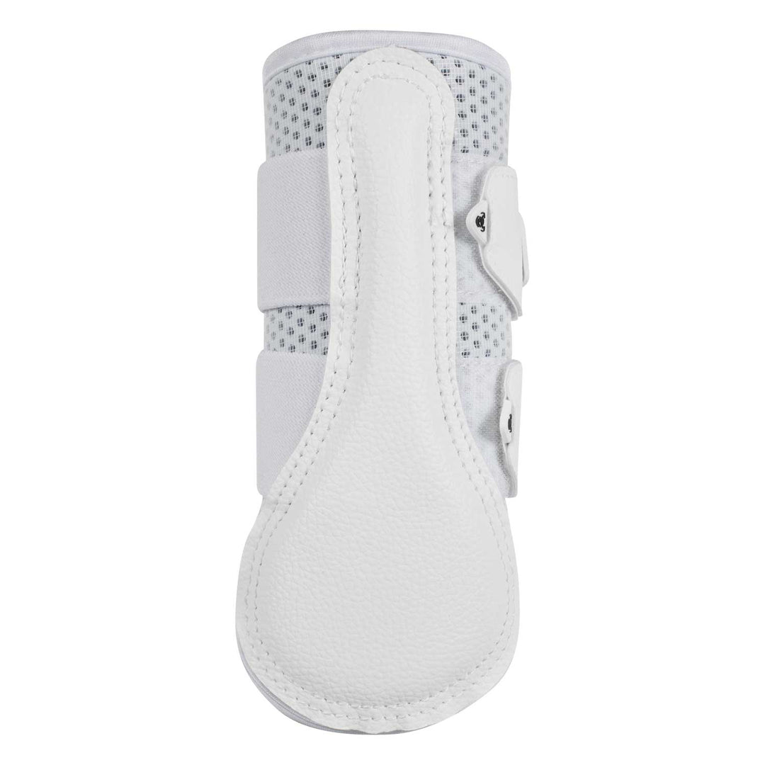Acavallo Front Brushing Boots Perforated Neoprene - White