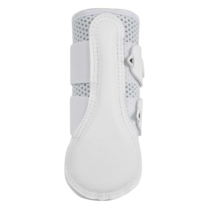 Acavallo Front Brushing Boots Perforated Neoprene - White