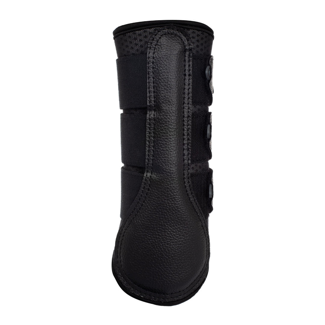 Acavallo Hind Brushing Boots Perforated Neoprene - Black