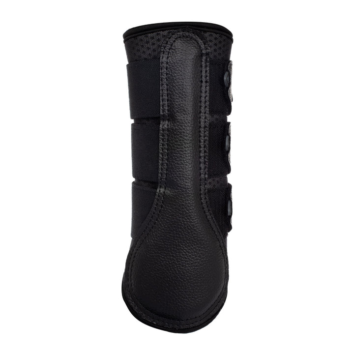 Acavallo Hind Brushing Boots Perforated Neoprene - Black