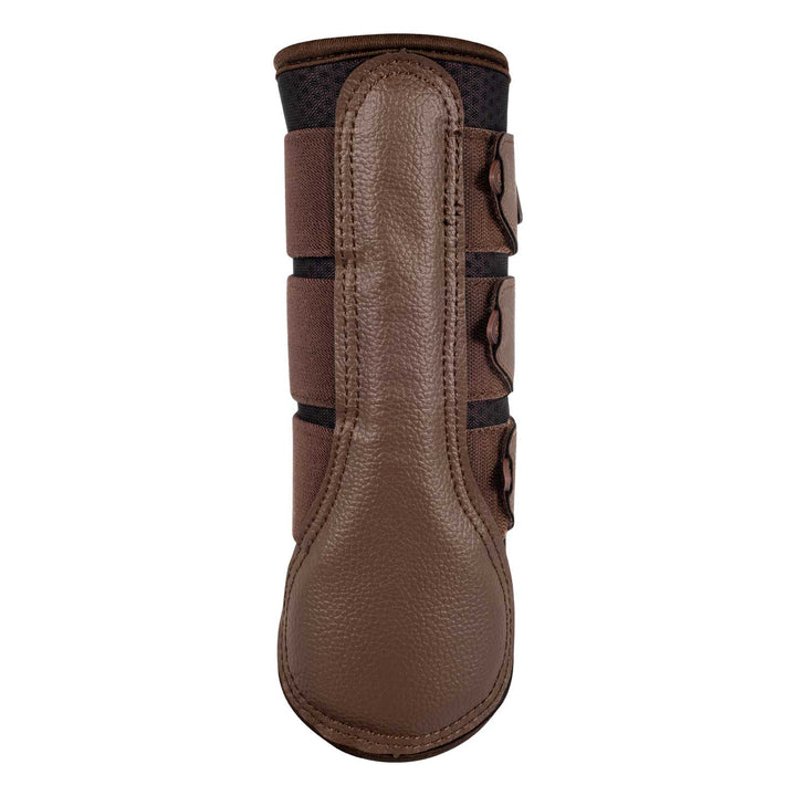 Acavallo Hind Brushing Boots Perforated Neoprene - Dark Brown