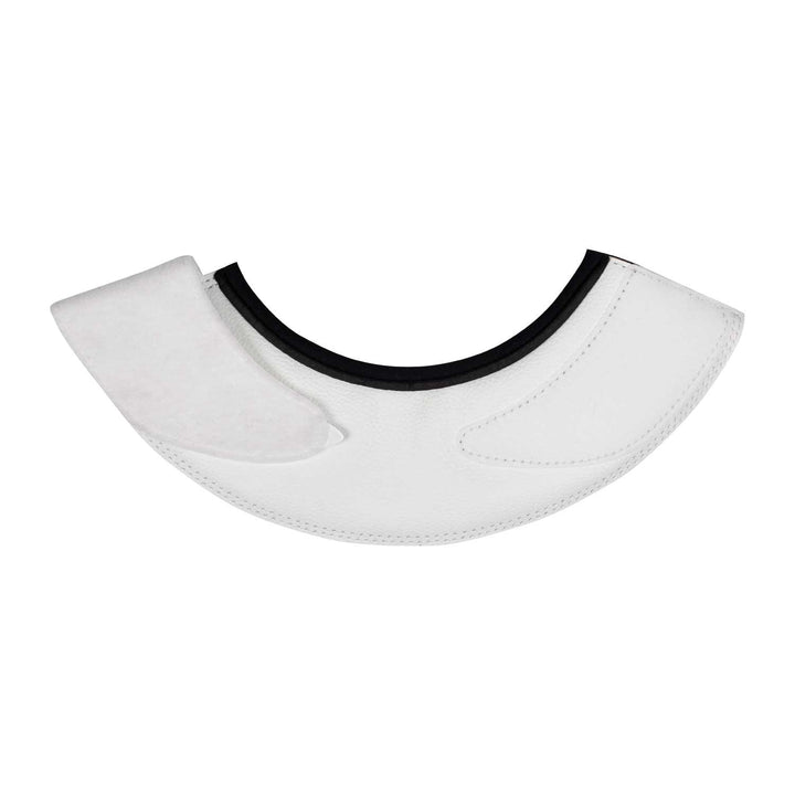 Acavallo Bell Boots Eco-Leather &amp; Hook-And-Loop Closure - White