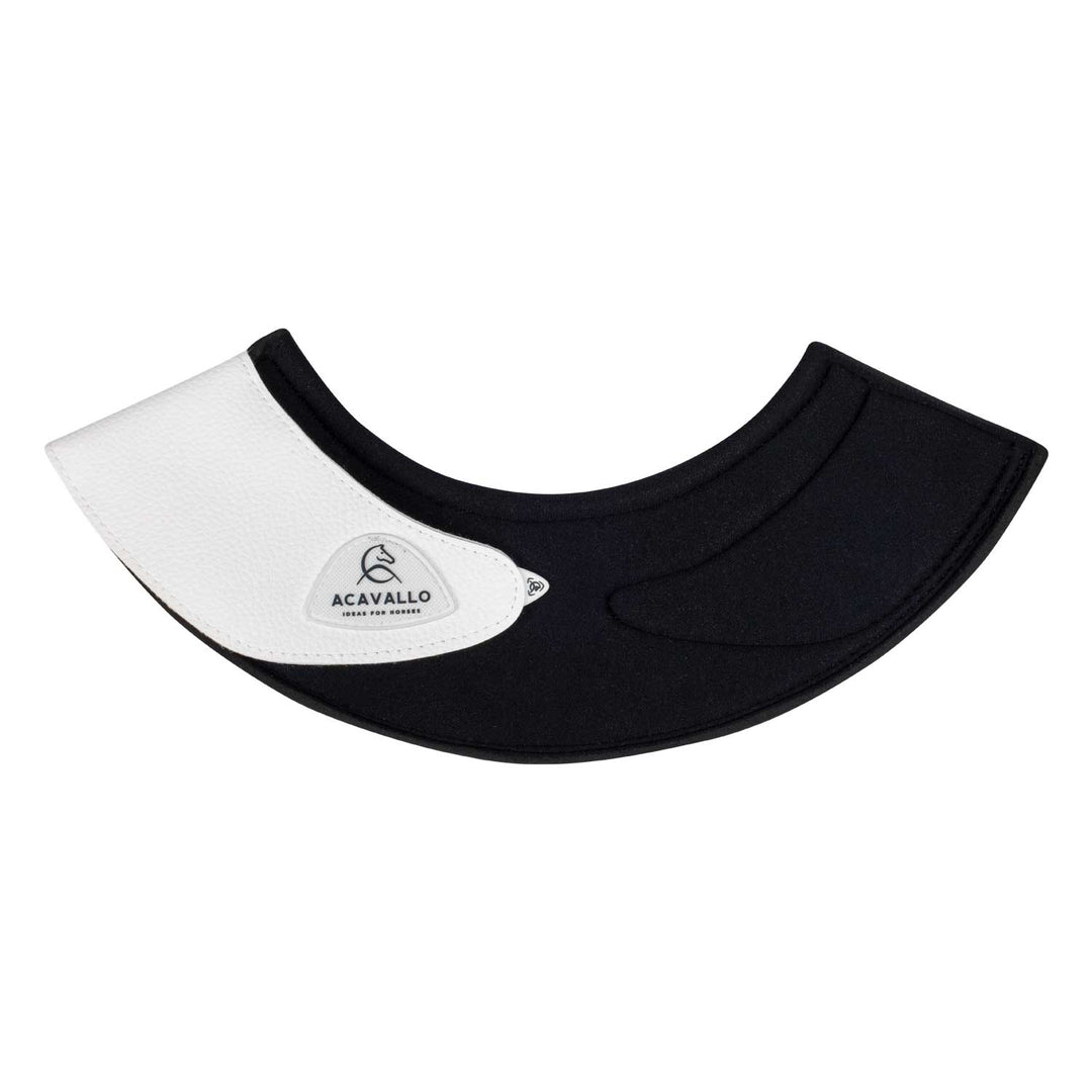 Acavallo Bell Boots Eco-Leather &amp; Hook-And-Loop Closure - White