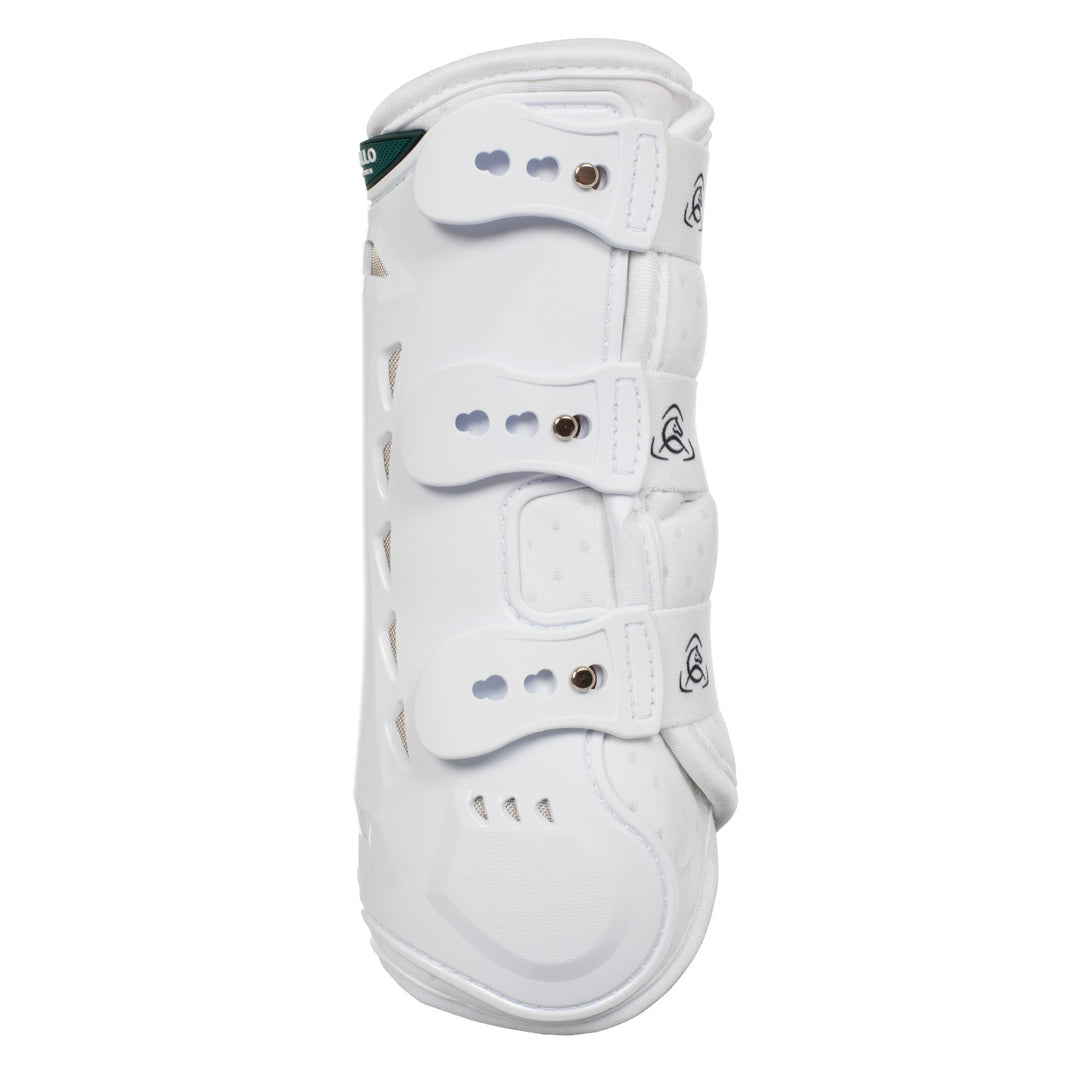 Acavallo Anatomical Front Dressage Boots - White