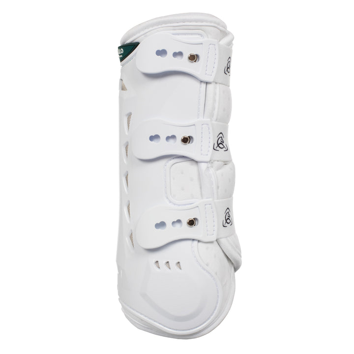 Acavallo Anatomical Front Dressage Boots - White
