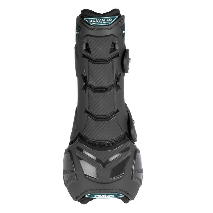 Acavallo Skeleton Dynamic Zone Tendon Boot - Black
