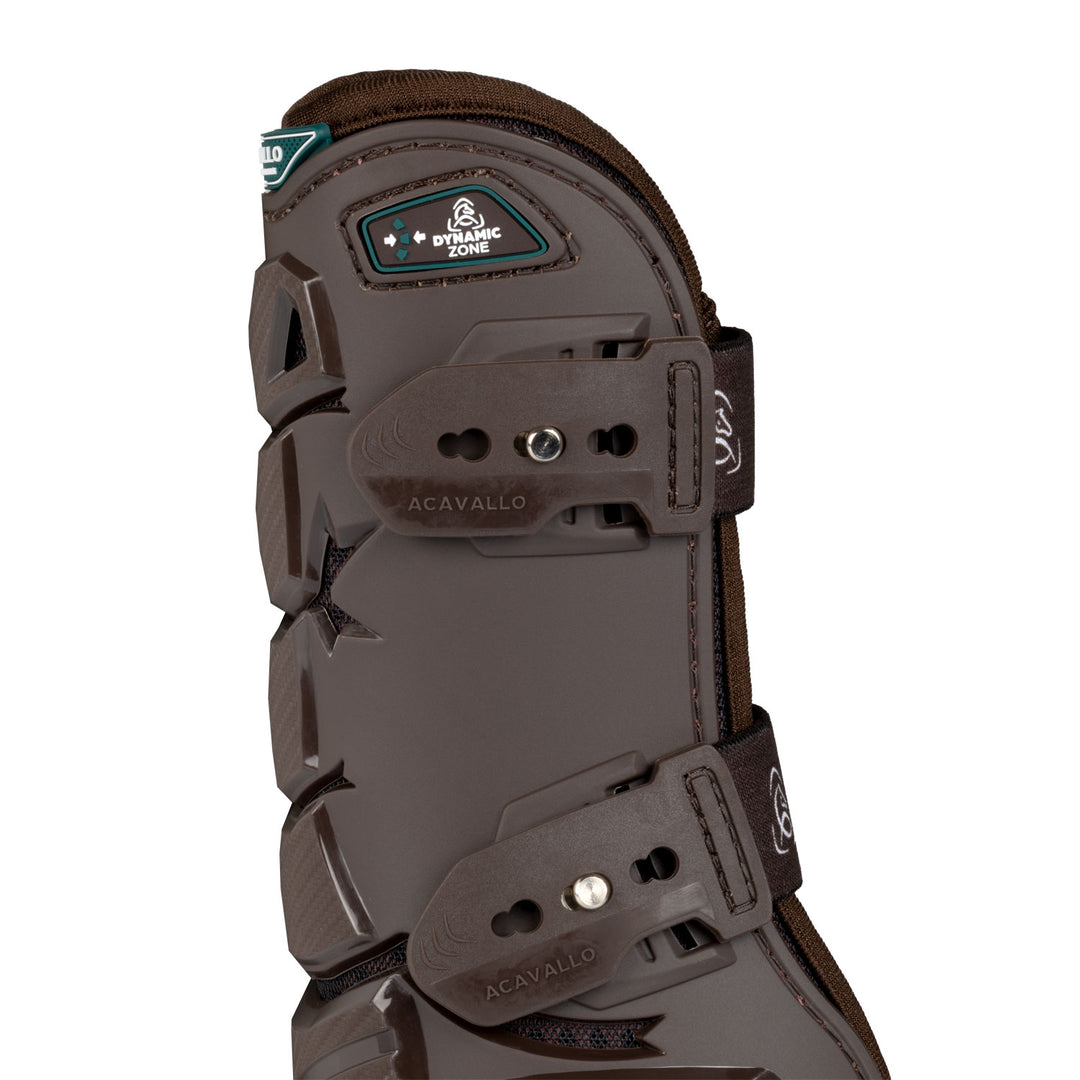 Acavallo Skeleton Dynamic Zone Tendon Boot - Dark Brown