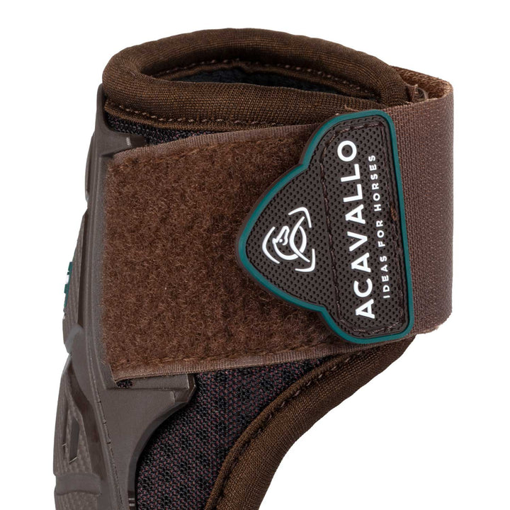 Acavallo Skeleton Dynamic Zone Fetlock Boots - Dark Brown