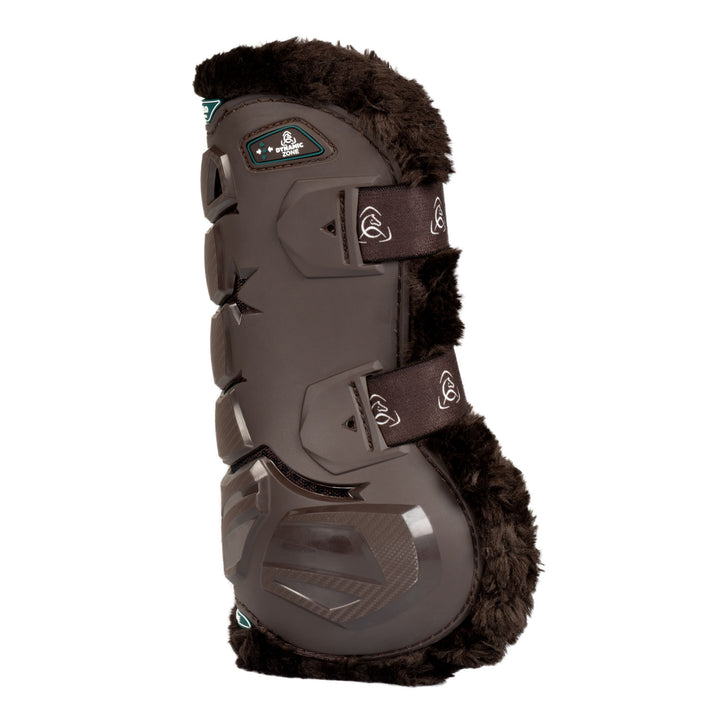 Acavallo Skeleton Dynamic Zone Boots with Synthetic Sheepskin - Dark Brown
