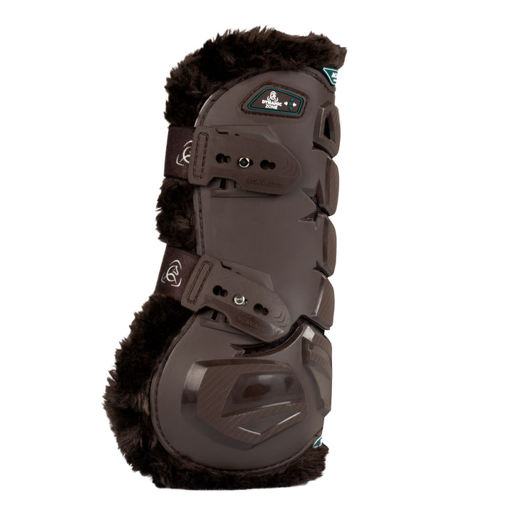 Acavallo Skeleton Dynamic Zone Boots with Synthetic Sheepskin - Dark Brown