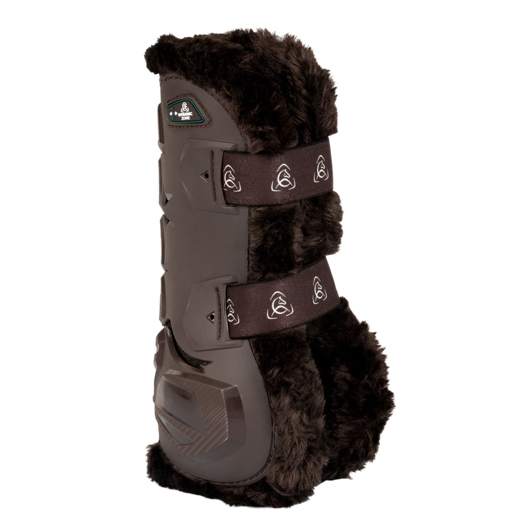Acavallo Skeleton Dynamic Zone Boots with Synthetic Sheepskin - Dark Brown