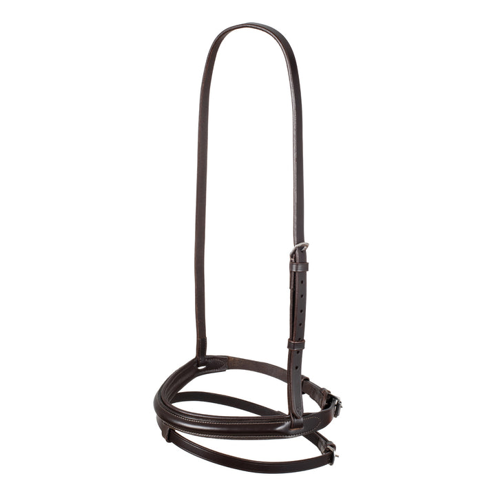 Equestro Leather Flash Noseband Bridle