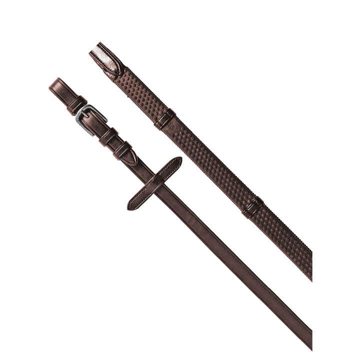 Equestro Reins for English Bridle with Nichel-Plated Buckles