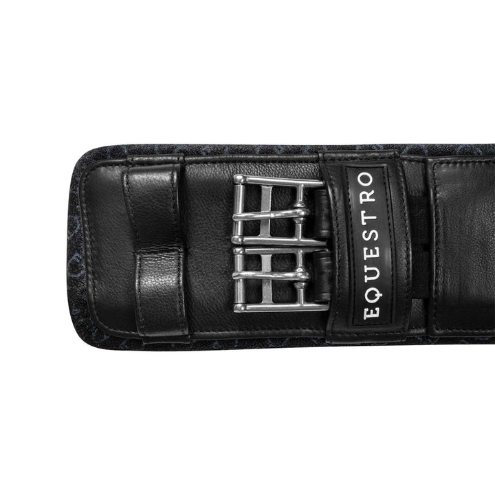 Equestro Shaped Dressage Girth - Black