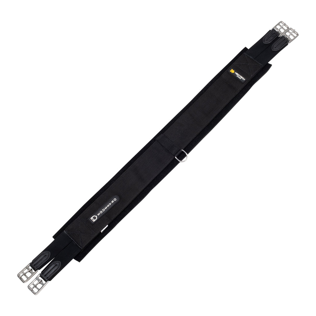 Equestro Neoprene Soft Touch  Jumping Girth - Black