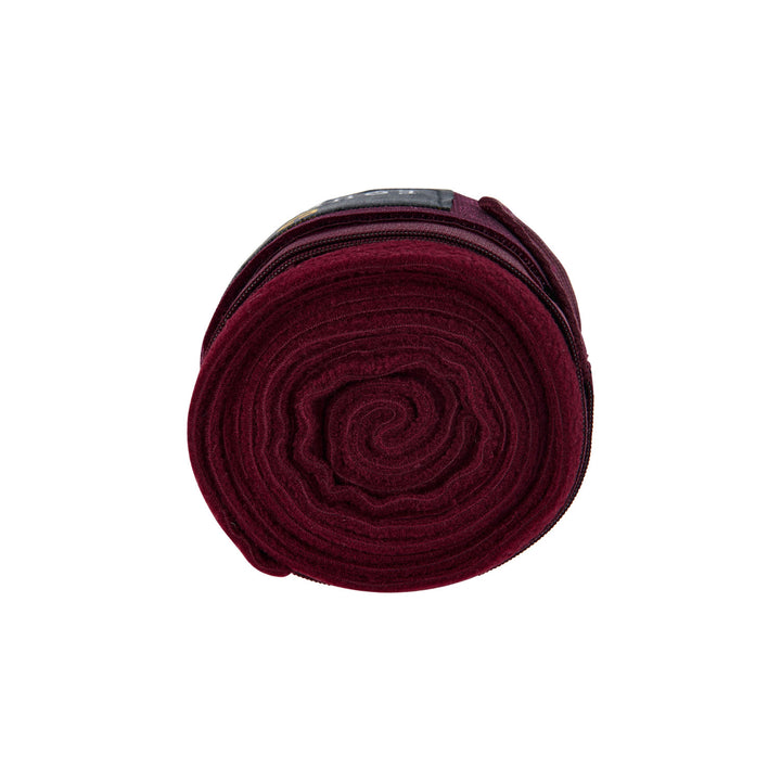 Equestro Breathable Fleece Bandages with Elastic - Yellow