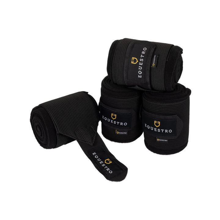 Equestro Breathable Fleece Bandages with Elastic