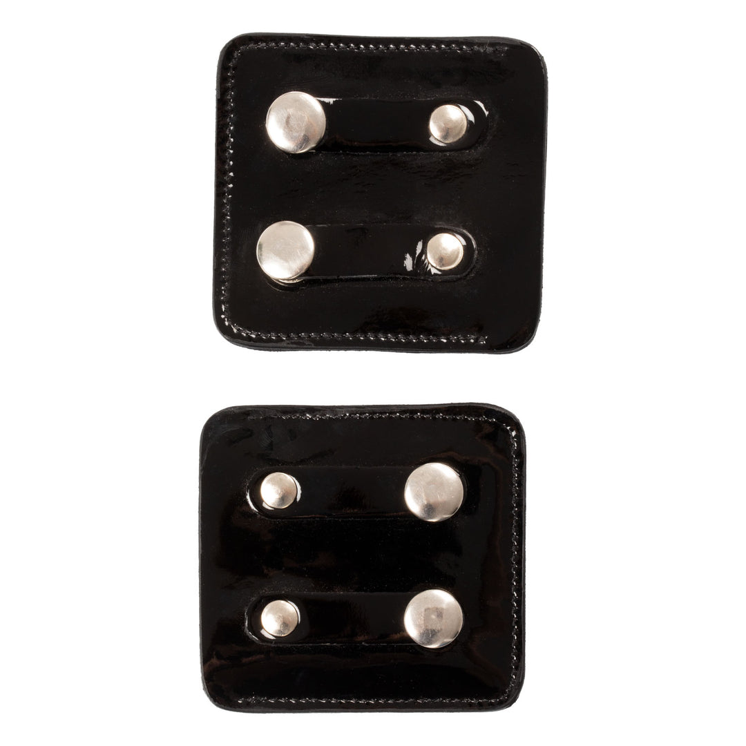 Equestro Competition Number Holder with Crystals - Black