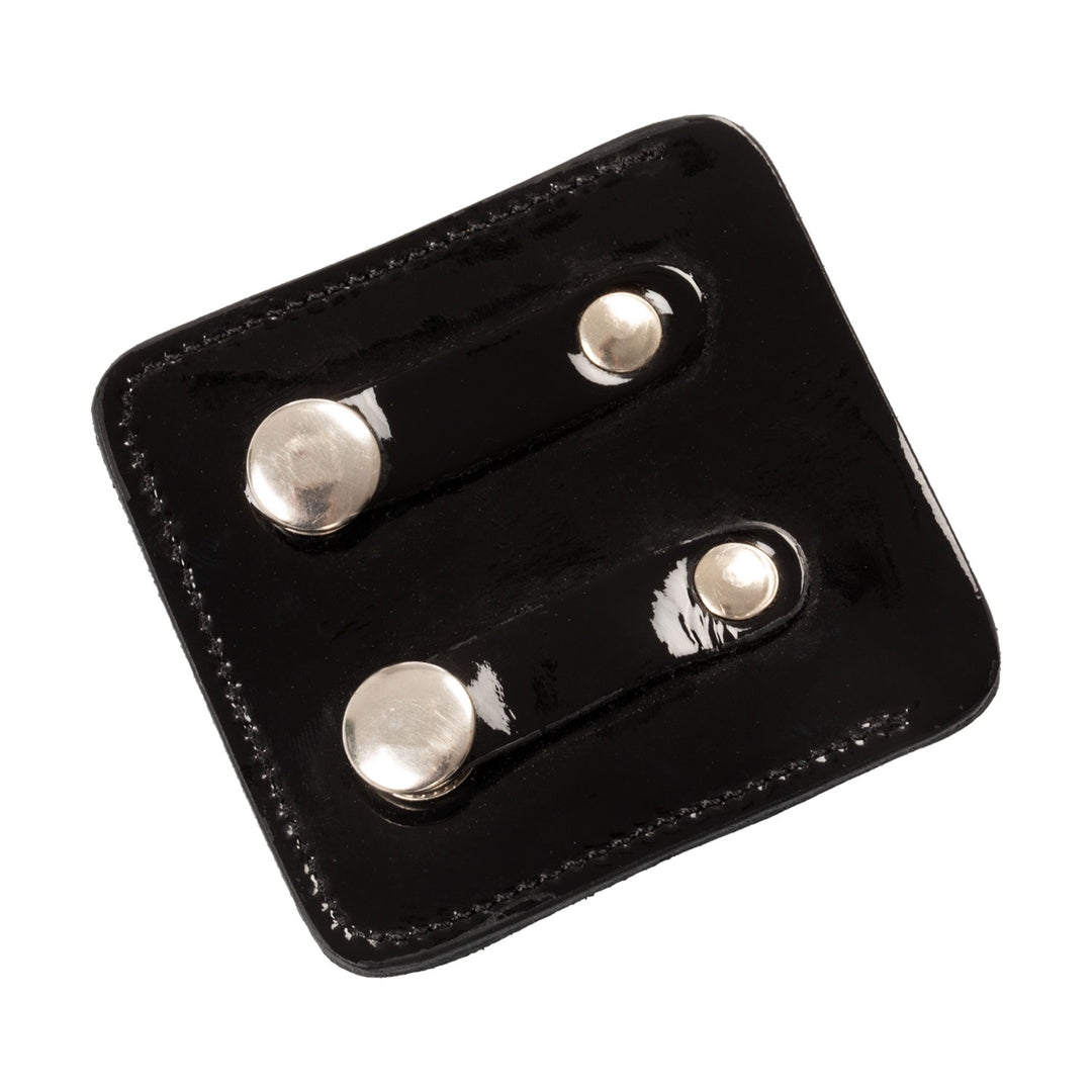 Equestro Competition Number Holder with Crystals - Black