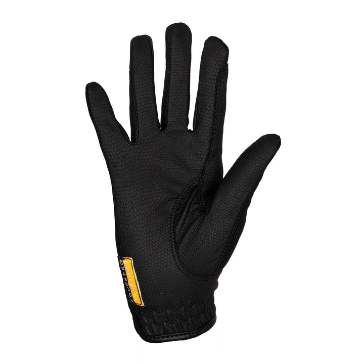 Equestro Unisex Gloves in Technical Fabric and Mesh - White