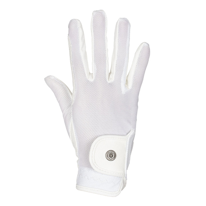 Equestro Unisex Gloves in Technical Fabric and Mesh