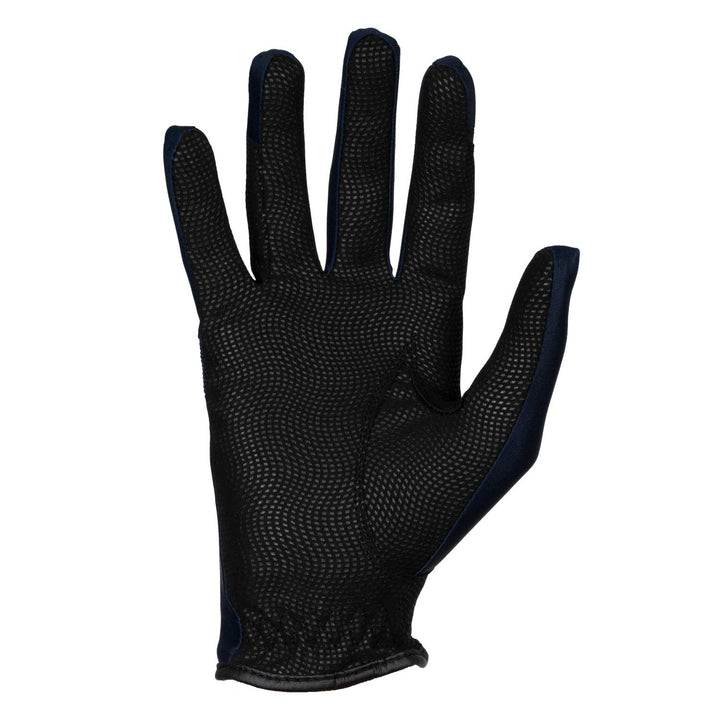 Equestro Gloves in Technical Fabric Equestro X Fise - Navy Blazer