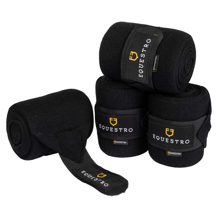 Equestro Knitted Bandages - White