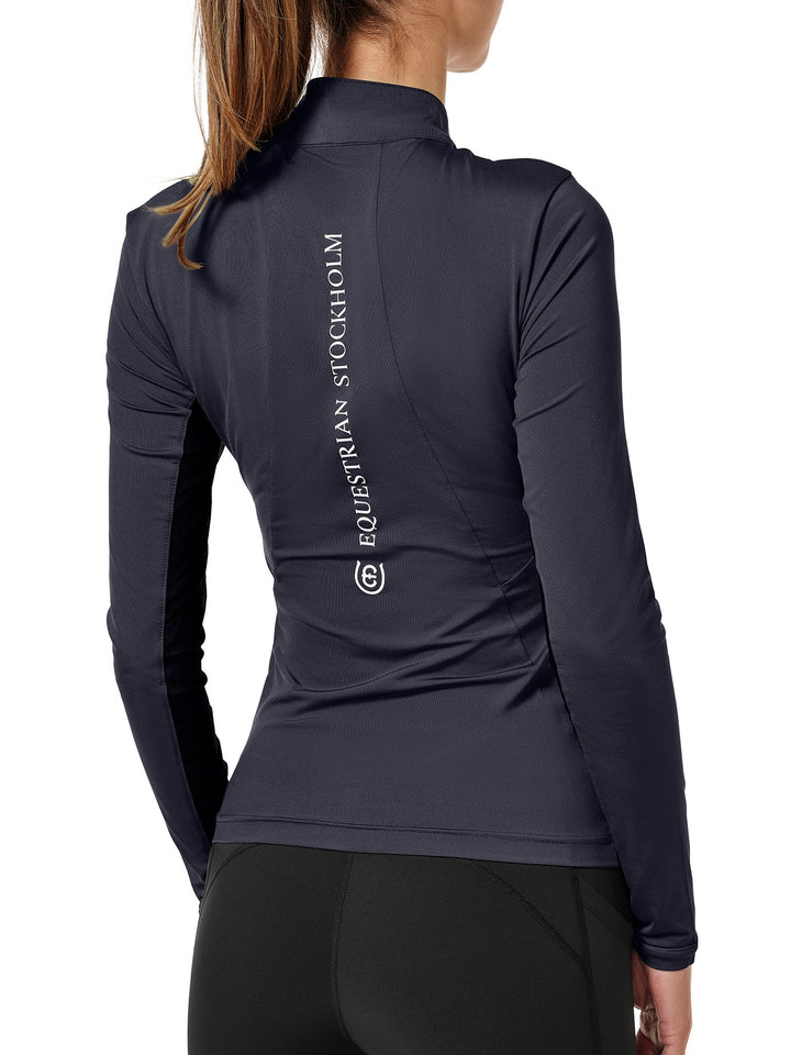 Equestrian Stockholm Air Breeze Sunshirt Midnight Blue - Top - Kingdom Equestrian