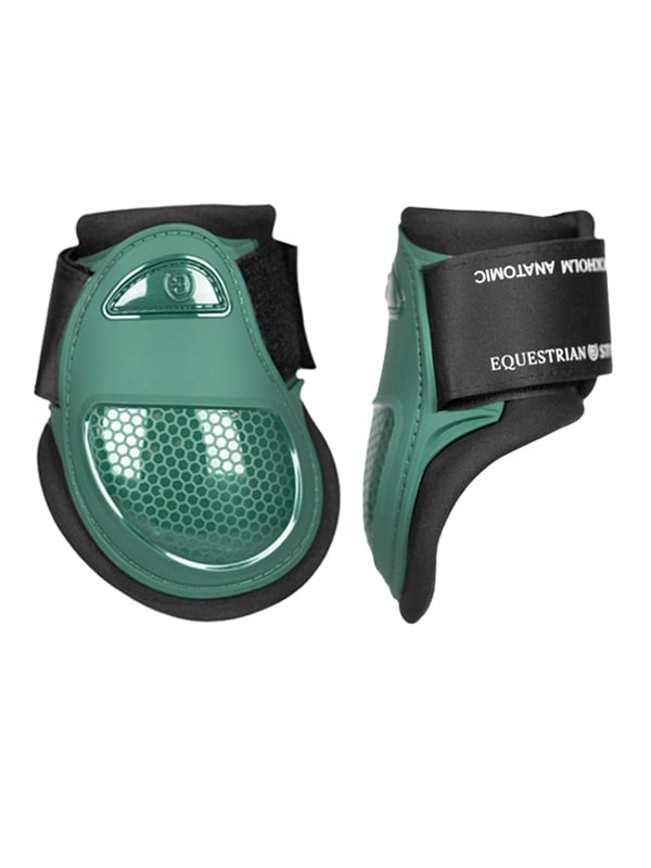 Equestrian Stockholm Anatomic Fetlock Boots Sycamore Green - Fetlock Boots - Kingdom Equestrian