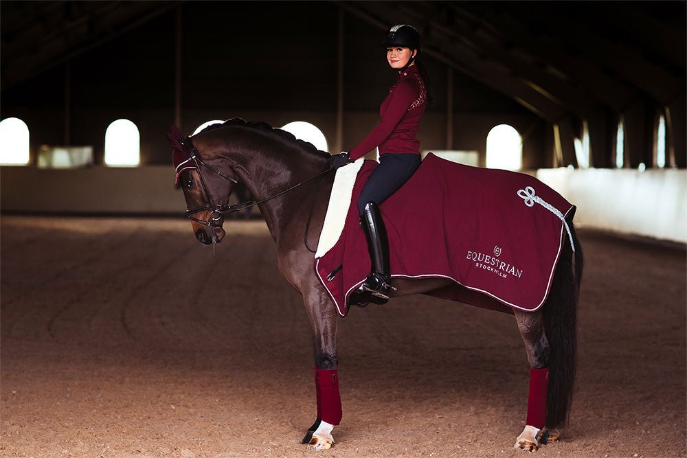 Equestrian Stockholm Bandages - Bordeaux - Bandages - Kingdom Equestrian