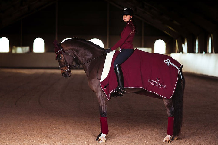 Equestrian Stockholm Bandages - Bordeaux - Bandages - Kingdom Equestrian