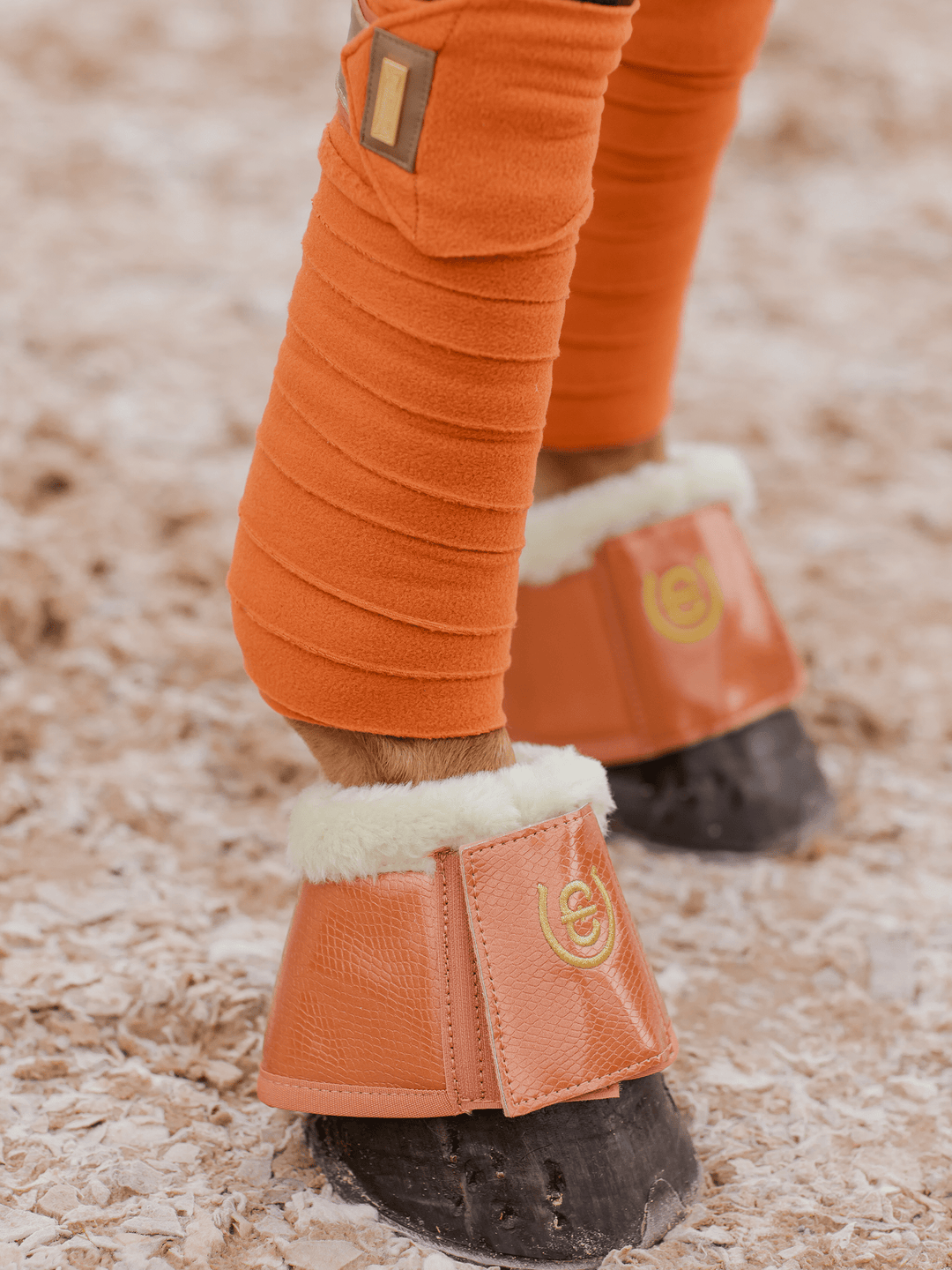 Equestrian Stockholm Bell Boots Bronze Gold - Bell Boots - Kingdom Equestrian