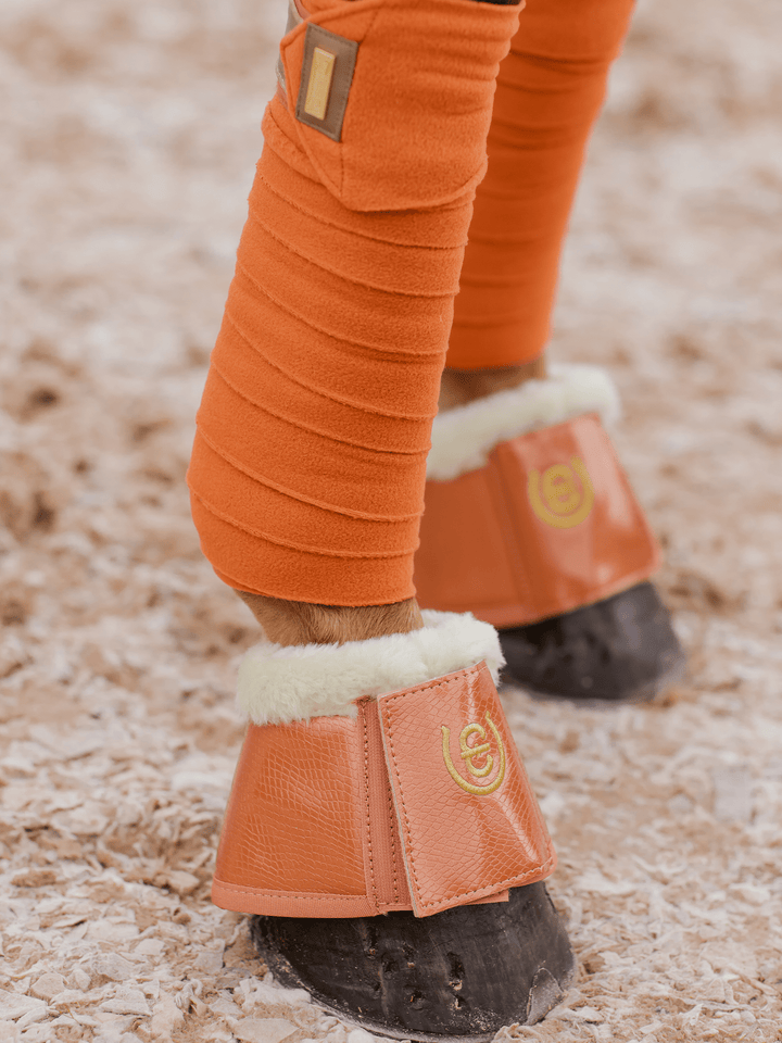 Equestrian Stockholm Bell Boots Bronze Gold - Bell Boots - Kingdom Equestrian