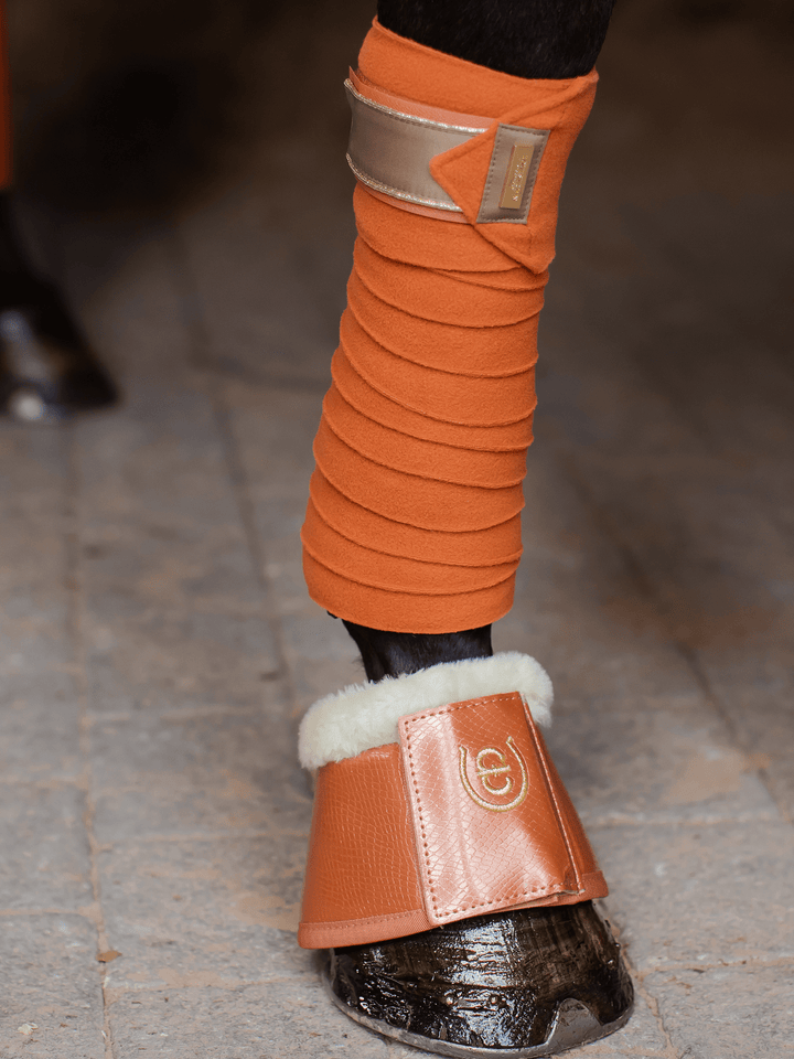 Equestrian Stockholm Bell Boots Bronze Gold - Bell Boots - Kingdom Equestrian