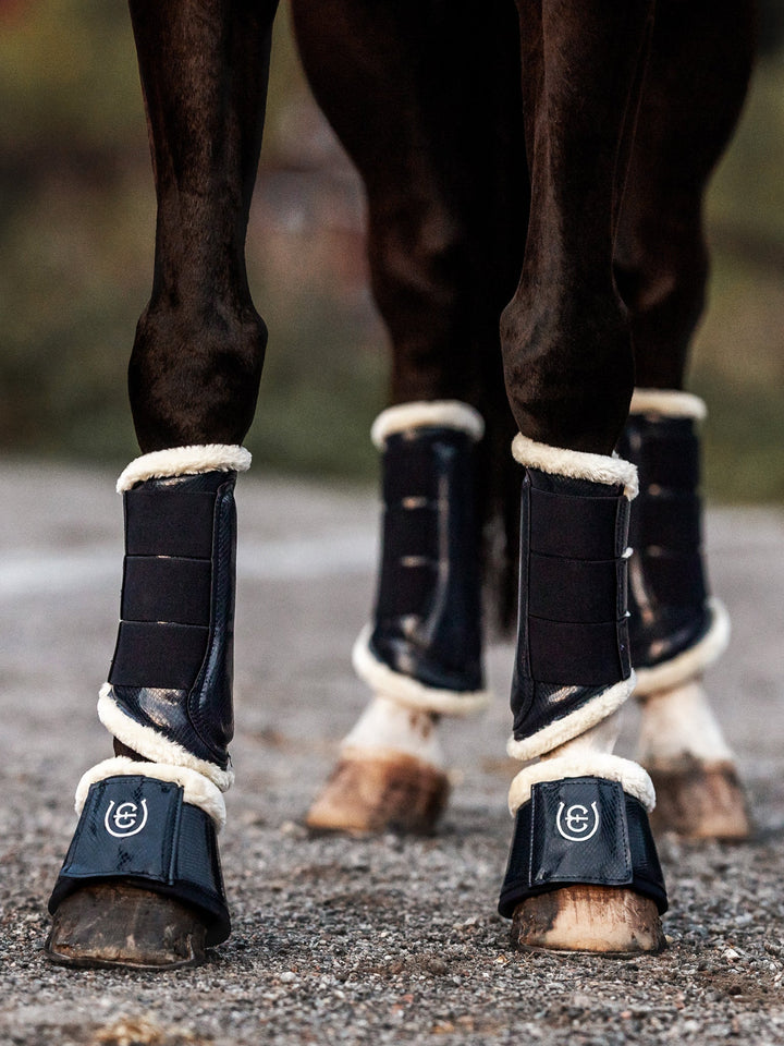 Equestrian Stockholm Bell Boots Navy - Bell Boots - Kingdom Equestrian