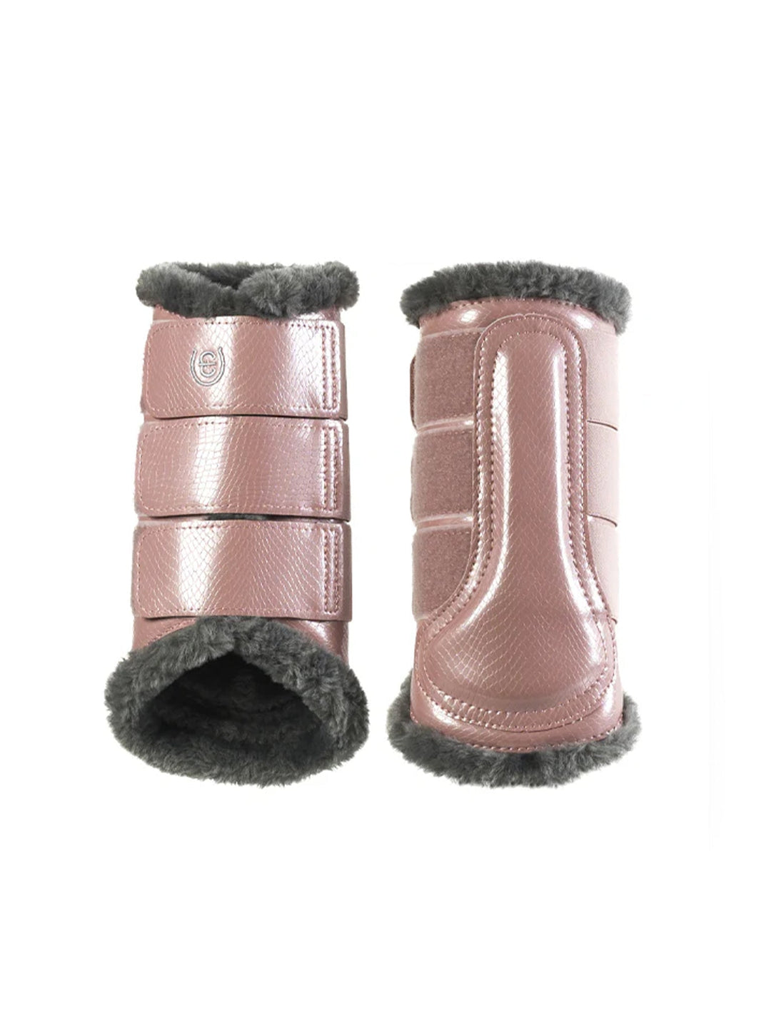 Equestrian Stockholm Brushing Boots Pink - Brushing Boots - Kingdom Equestrian