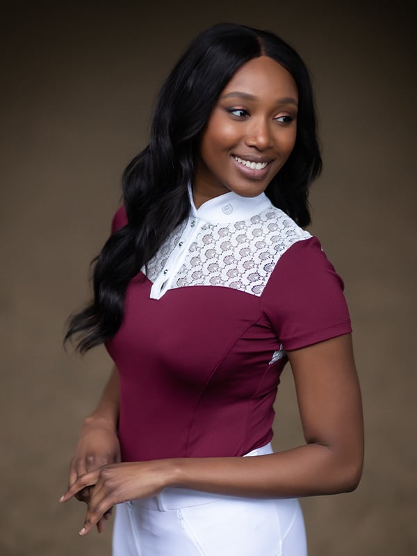 Equestrian Stockholm Champion Competition Top Bordeaux - Top - Kingdom Equestrian