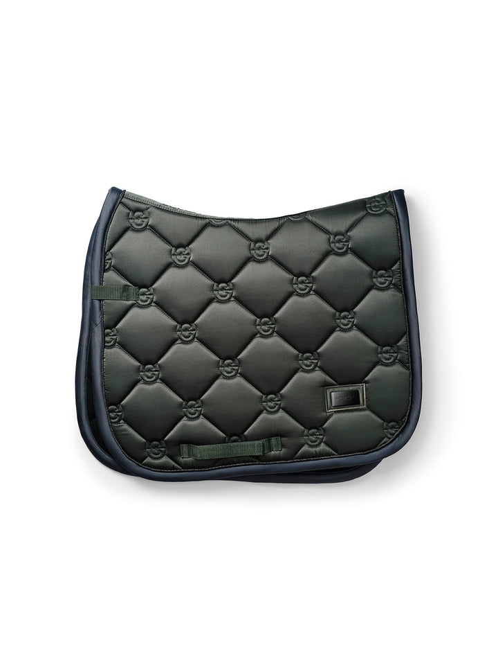 Equestrian Stockholm Classic Dressage Saddle Pad - Avenue Green - Dressage Saddle Pad - Kingdom Equestrian
