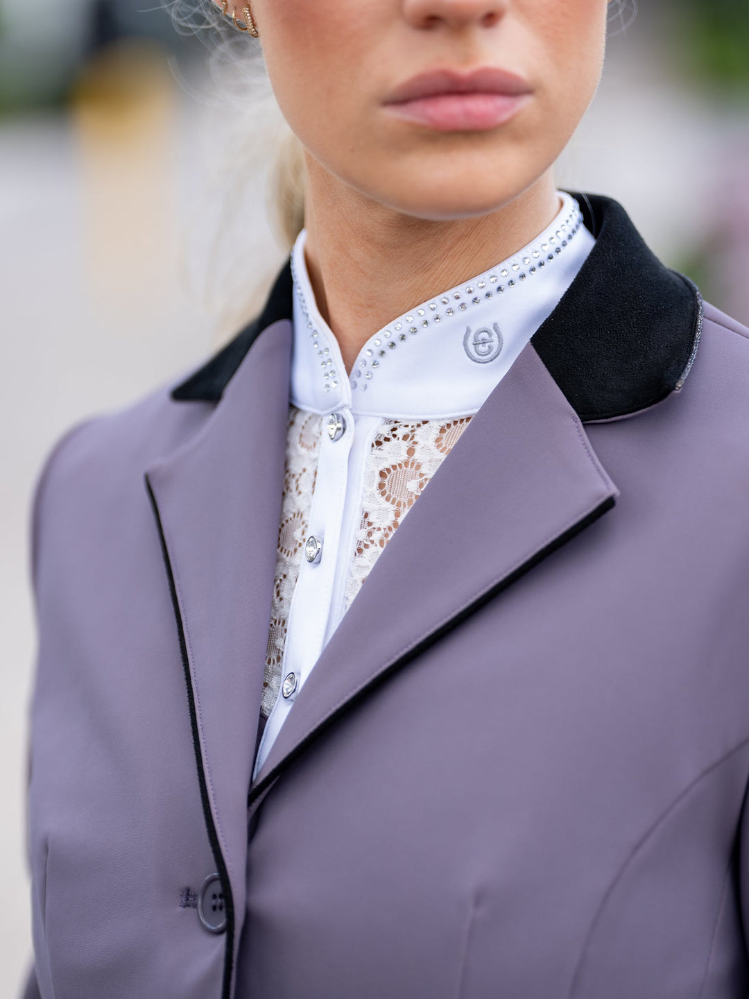 Equestrian Stockholm Classic Show Jacket Dark Violet - Show Jacket - Kingdom Equestrian