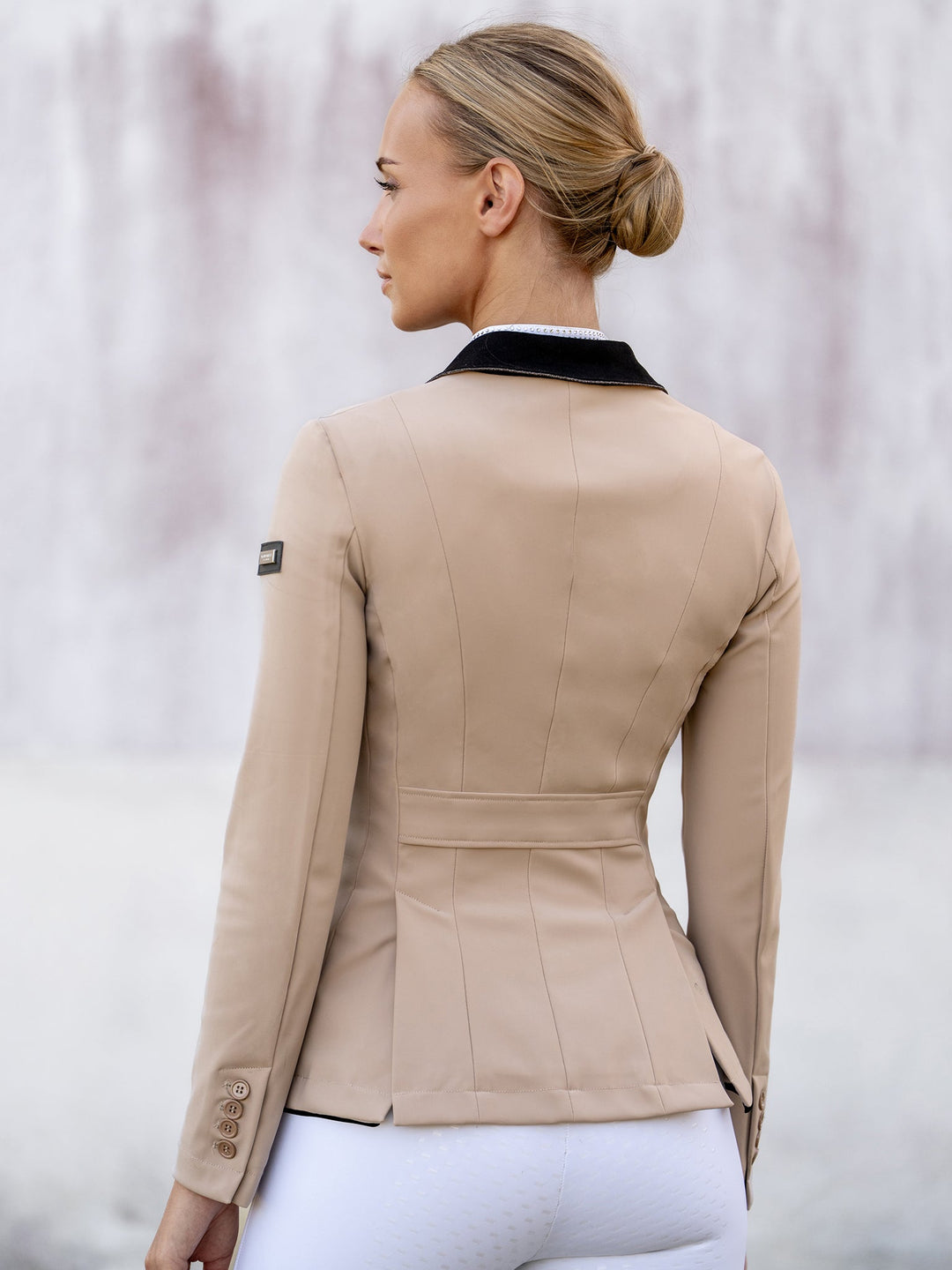 Equestrian Stockholm Classic Show Jacket Sand - Show Jacket - Kingdom Equestrian