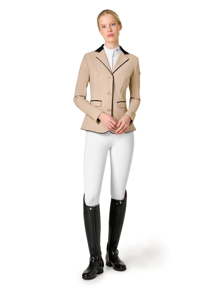 Equestrian Stockholm Classic Show Jacket Sand - Show Jacket - Kingdom Equestrian