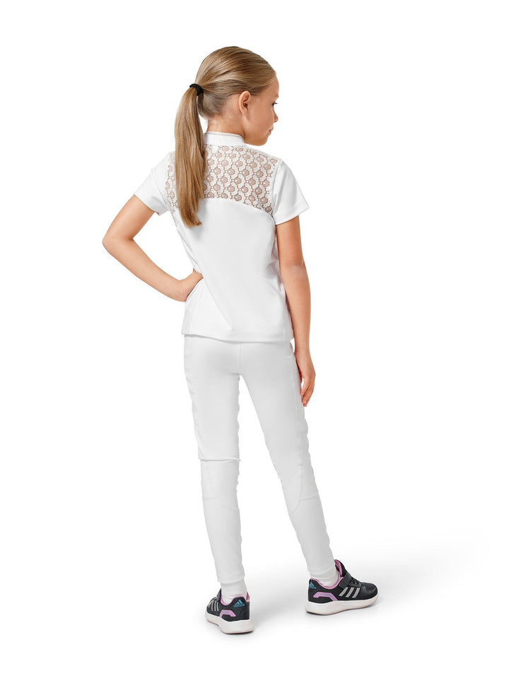 Equestrian Stockholm Crystal Champion Competition Top Young Rider White - Crystal Champion Competition Top - Kingdom Equestrian